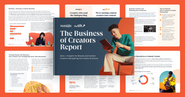 The Business of Creators Report - HubSpot